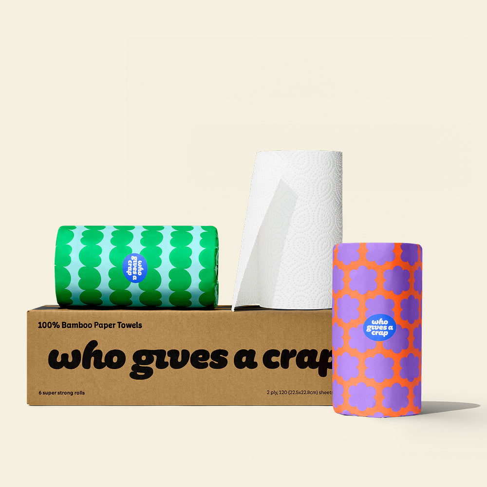 Who Gives A Crap bamboo paper towels